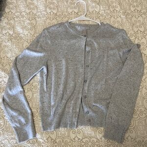 Long sleeve gray cardigan - Small